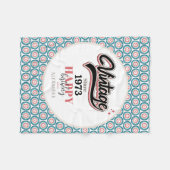  sinds - 1973 fleece deken (Voorkant (Horizontaal))