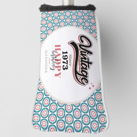  sinds - 1973 golfheadcover (Draai 90)