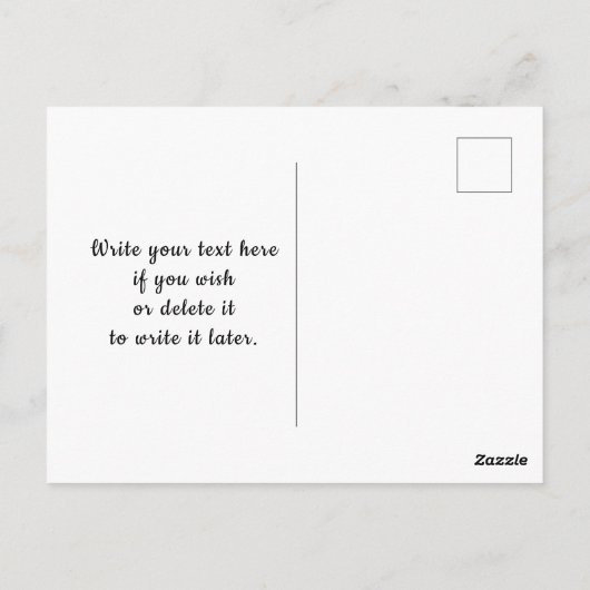  sinds 1973 Hoofdtelefoon Briefkaart (Achterkant)