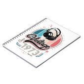  sinds 1973 Hoofdtelefoon Notitieboek (Linkerzijde)