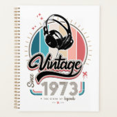  sinds 1973 Hoofdtelefoon Planner (Voorkant)