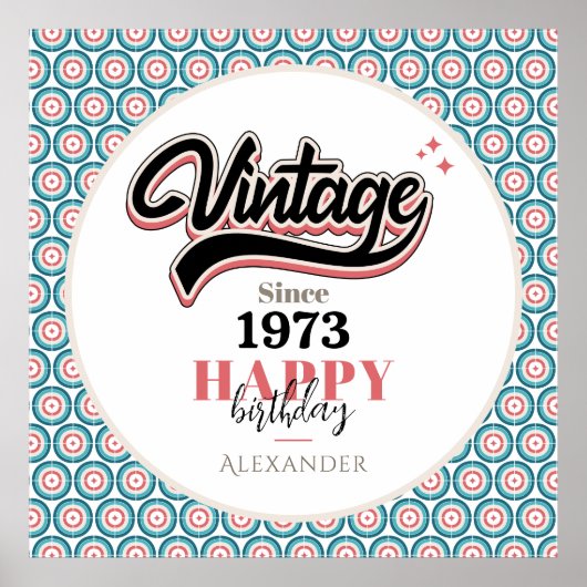 sinds - 1973 poster (Voorkant)