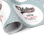 sinds - 1974 cadeaupapier (Rol Hoek)