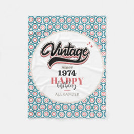  sinds - 1974 fleece deken