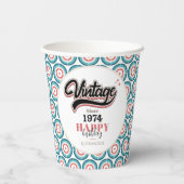  sinds - 1974 papieren bekers (Achterkant)