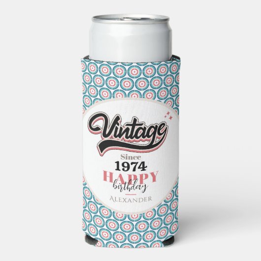  sinds - 1974 seltzer blikjeskoeler (Seltzer Voorkant)