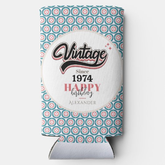  sinds - 1974 seltzer blikjeskoeler (Achterkant)