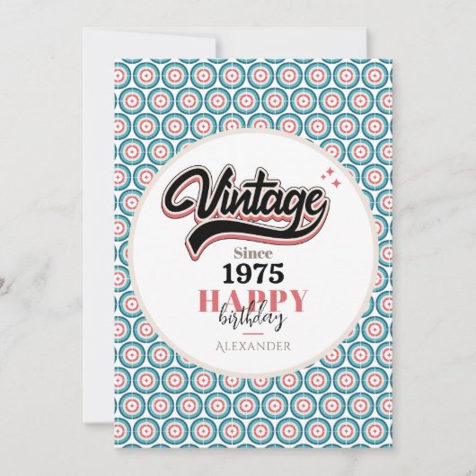  sinds - 1975 bedankkaart (Voorkant)