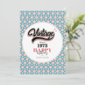  sinds - 1975 bedankkaart (Staand voorkant)