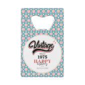  sinds - 1975 creditkaart flessenopener (Voorkant)