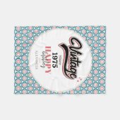  sinds - 1975 fleece deken (Voorkant (Horizontaal))