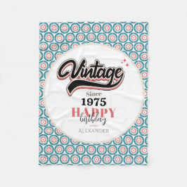  sinds - 1975 fleece deken