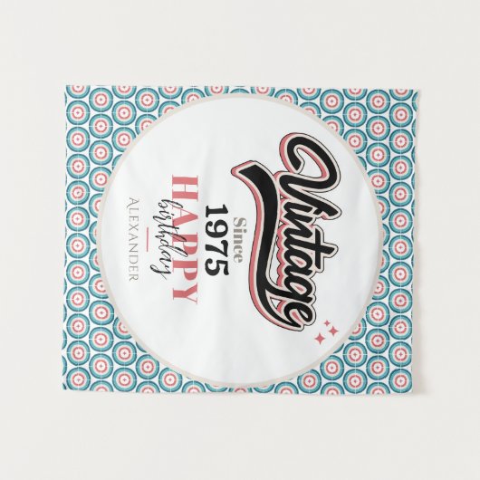 sinds - 1975 wandkleed (Voorkant (horizontaal))