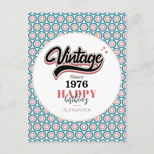  sinds - 1976 briefkaart (Voorkant)