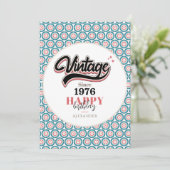  sinds - 1976 feestdagenkaart (Staand voorkant)