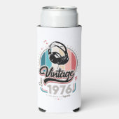  sinds 1976 Hoofdtelefoon Seltzer Blikjeskoeler (Seltzer Achterkant)