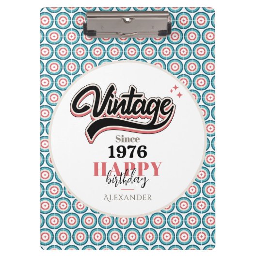  sinds - 1976 klembord (Voorkant)