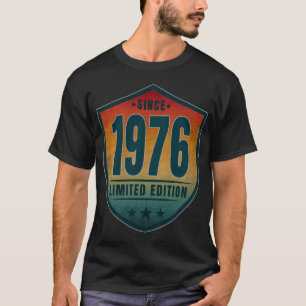 Sinds 1976 Limited Edition Vintage Retro Zonsonder T-shirt