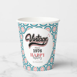  sinds - 1976 papieren bekers