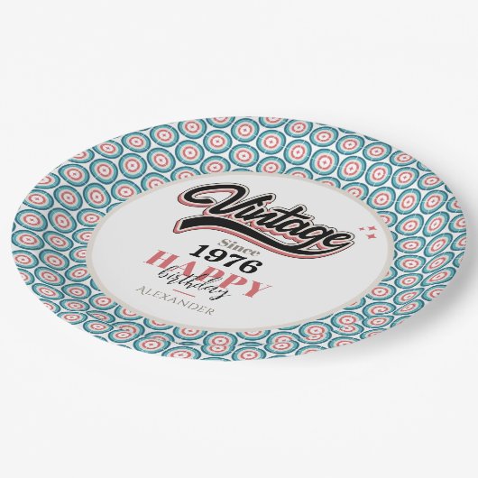  sinds - 1976 papieren bordje (Gekanteld)