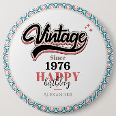  sinds - 1976 ronde button 6,0 cm (Voorkant)