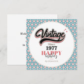 sinds - 1977 (Voorkant / Achterkant)