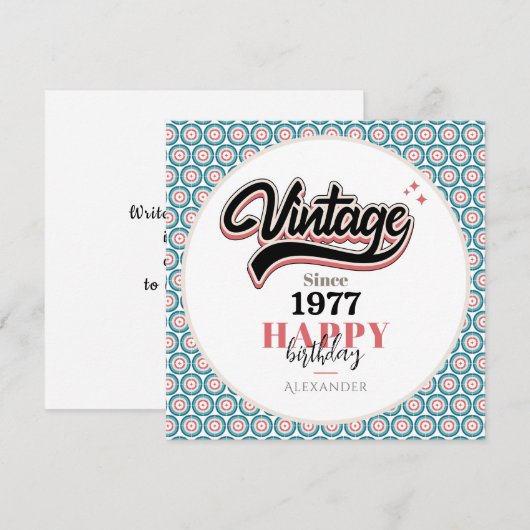  sinds - 1977 (Voorkant / Achterkant)