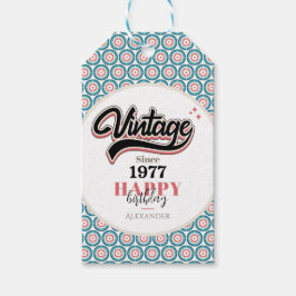  sinds - 1977 cadeaulabel