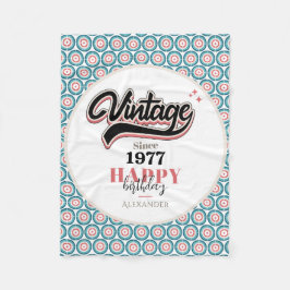  sinds - 1977 fleece deken