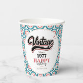  sinds - 1977 papieren bekers (Achterkant)