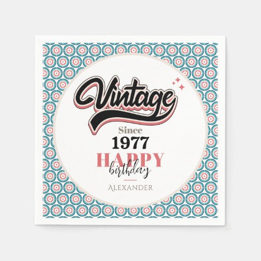  sinds - 1977 servet (Voorkant)