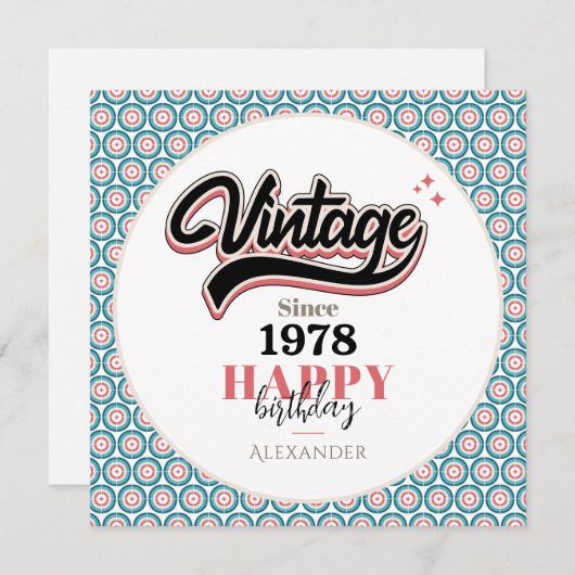  sinds - 1978 (Voorkant / Achterkant)