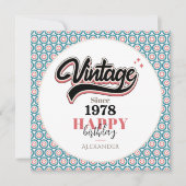  sinds - 1978 bedankkaart (Voorkant)