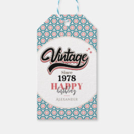  sinds - 1978 cadeaulabel