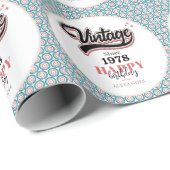  sinds - 1978 cadeaupapier (Rol Hoek)