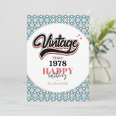  sinds - 1978 feestdagenkaart (Staand voorkant)