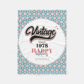  sinds - 1978 fleece deken (Voorkant)