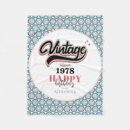  sinds - 1978 fleece deken