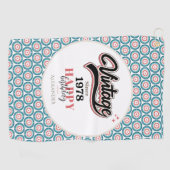  sinds - 1978 golfhanddoek (Horizontaal)