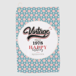  sinds - 1978 golfhanddoek