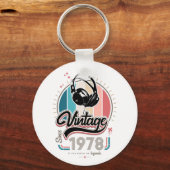 sinds 1978 Hoofdtelefoon Sleutelhanger (Achterkant)