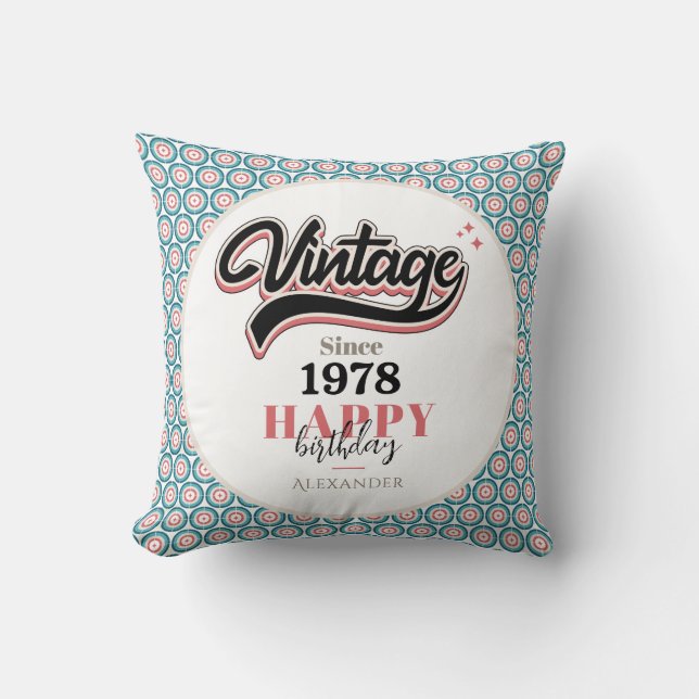  sinds - 1978 kussen (Voorkant)