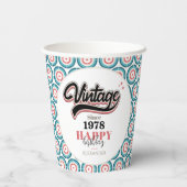  sinds - 1978 papieren bekers (Achterkant)