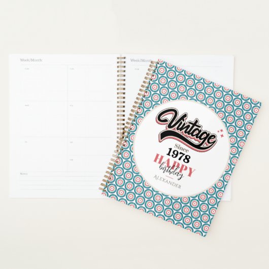  sinds - 1978 planner (Display)