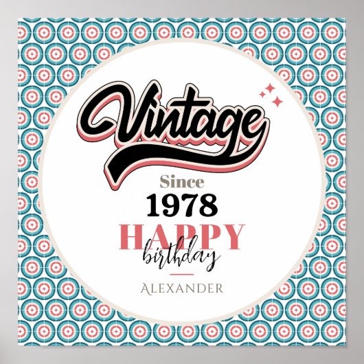  sinds - 1978 poster (Voorkant)