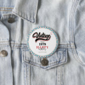  sinds - 1978 ronde button 7,6 cm (In situ)