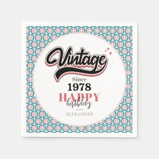  sinds - 1978 servet (Voorkant)