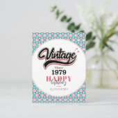  sinds - 1979 briefkaart (Staand voorkant)