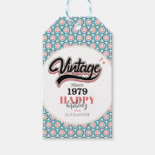  sinds - 1979 cadeaulabel (Voorkant)