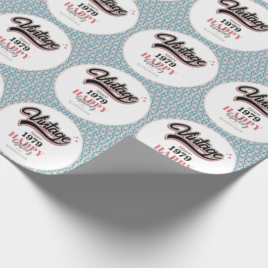  sinds - 1979 cadeaupapier (Hoek)